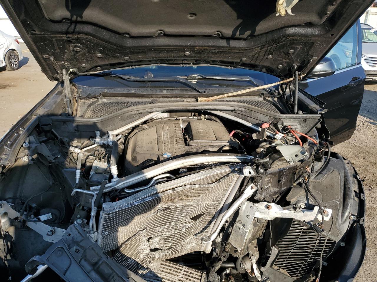 2018 BMW X5 VIN 5UXKR0C55J0X95214 Copart auction photo, front end damage thumbnail 12