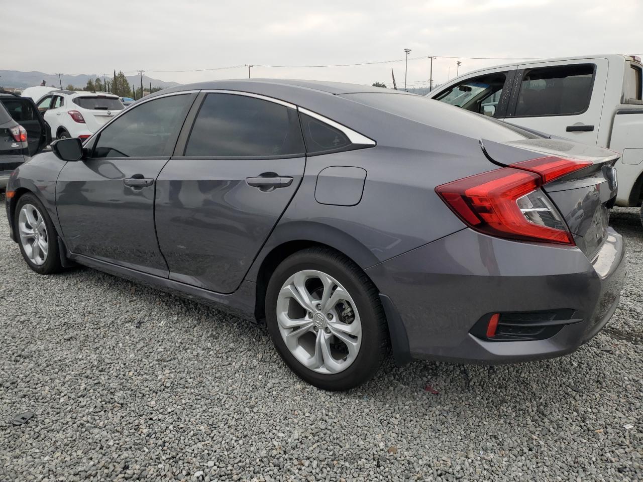 2018 Honda Civic VIN 2HGFC2F59JH540512 Copart auction photo, rear end damage thumbnail 2
