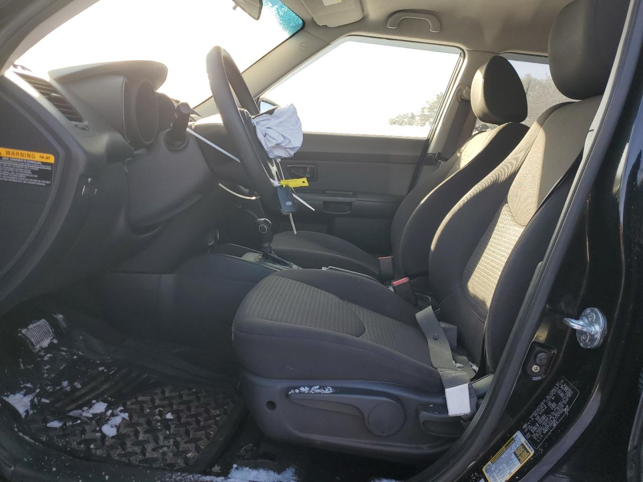 2012 KIA Soul VIN KNDJT2A5XC7747053 Copart auction photo, front end damage thumbnail 7