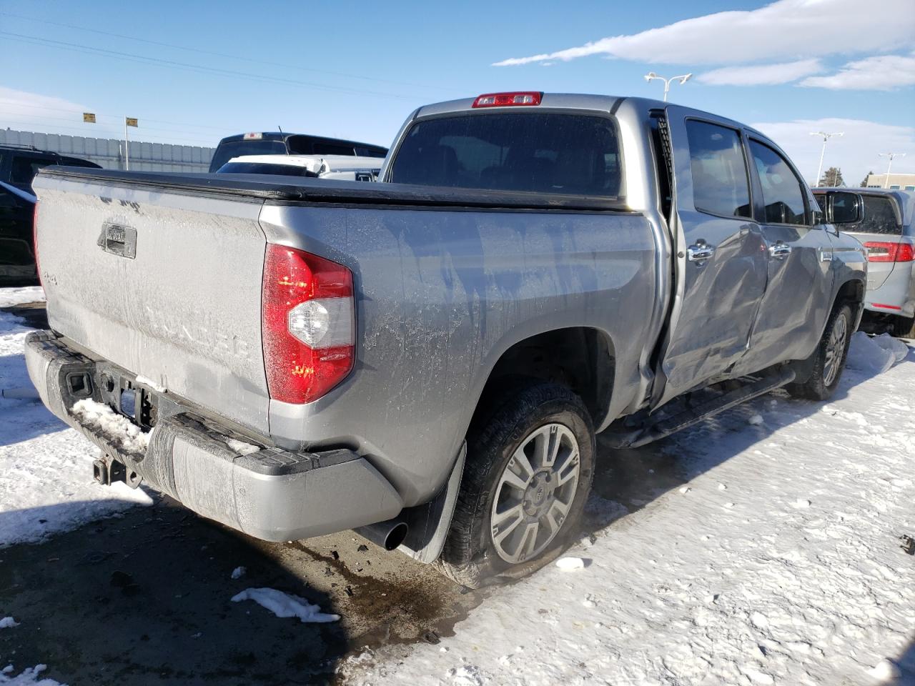 2016 Toyota Tundra VIN 5TFAW5F15GX507476 Copart auction photo, side / rollover damage thumbnail 3