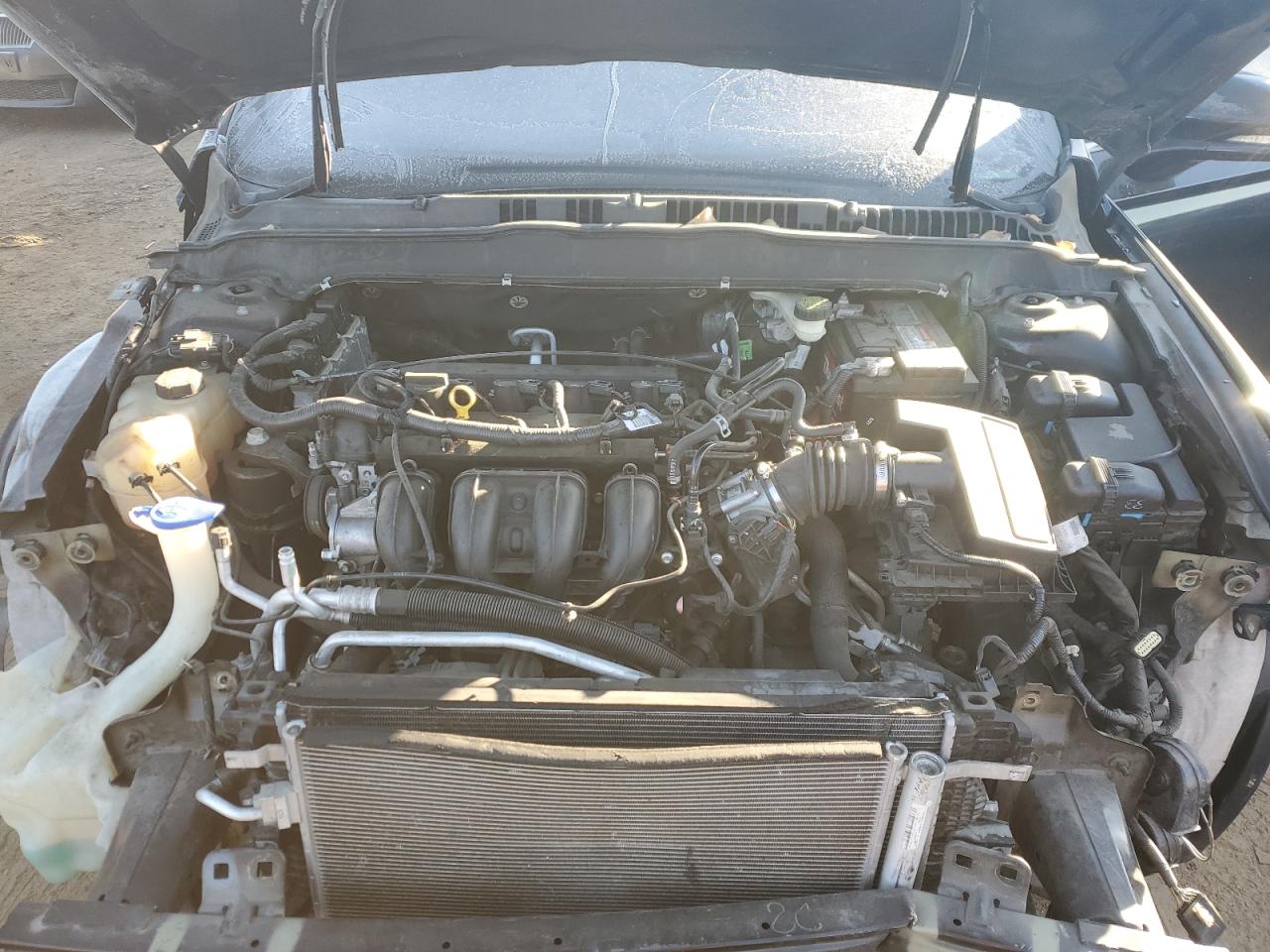 2016 Ford Fusion VIN 3FA6P0H76GR124457 Copart auction photo, front end damage thumbnail 11