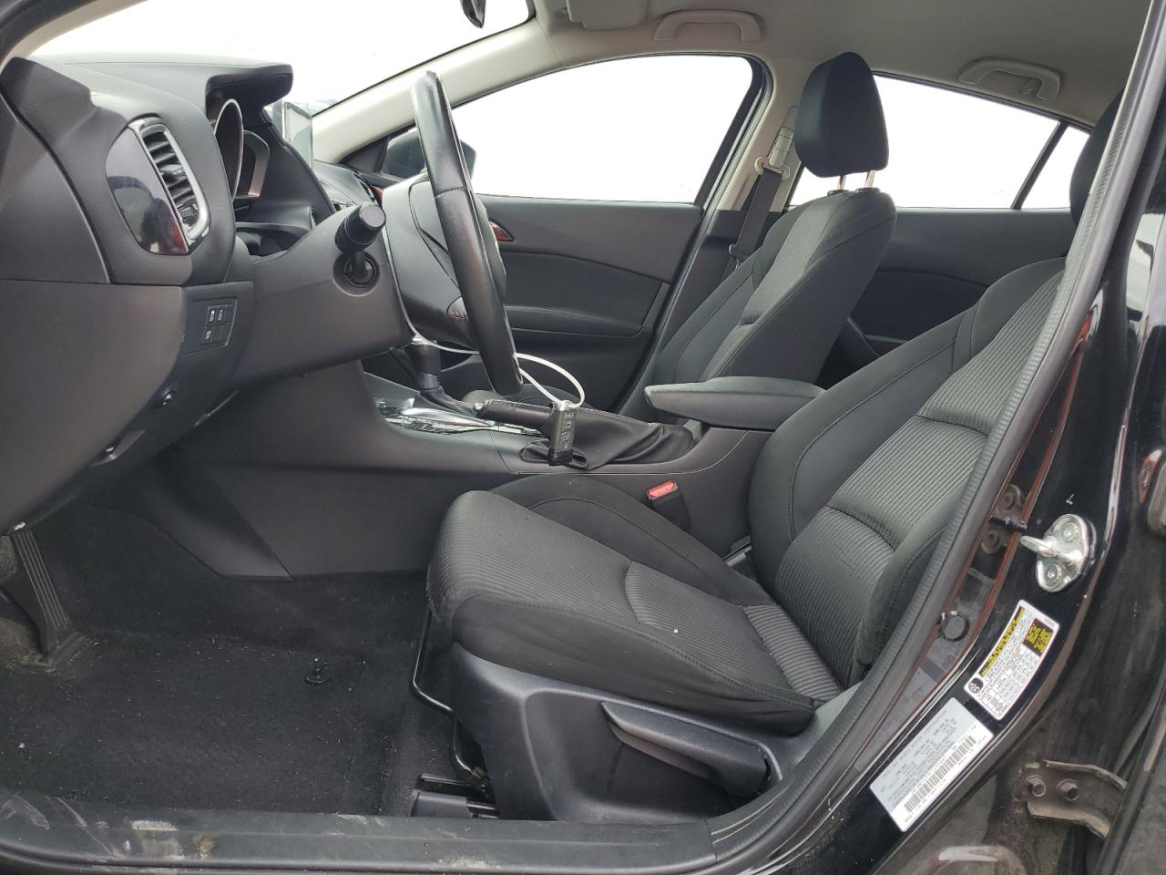 2015 Mazda 3 VIN JM1BM1V79F1272087 Copart auction photo, rear end damage thumbnail 7