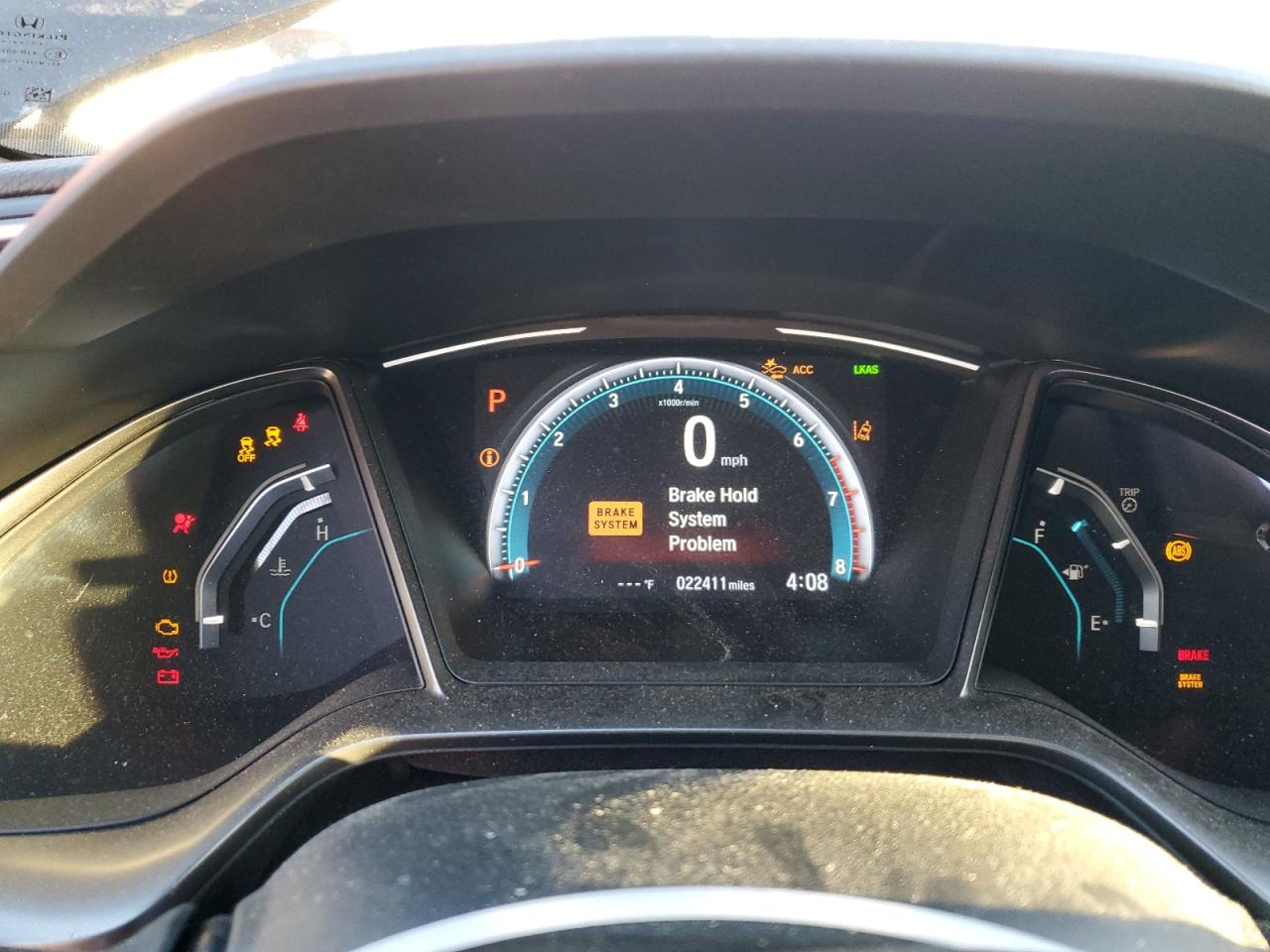 2019 Honda Civic VIN SHHFK7H67KU400744 Copart auction photo, front end damage thumbnail 9