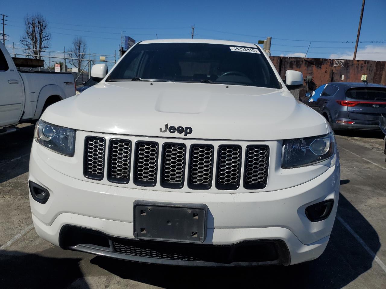 2015 Jeep Grand Cherokee VIN 1C4RJEAG5FC920307 Copart auction photo, rear end damage thumbnail 5