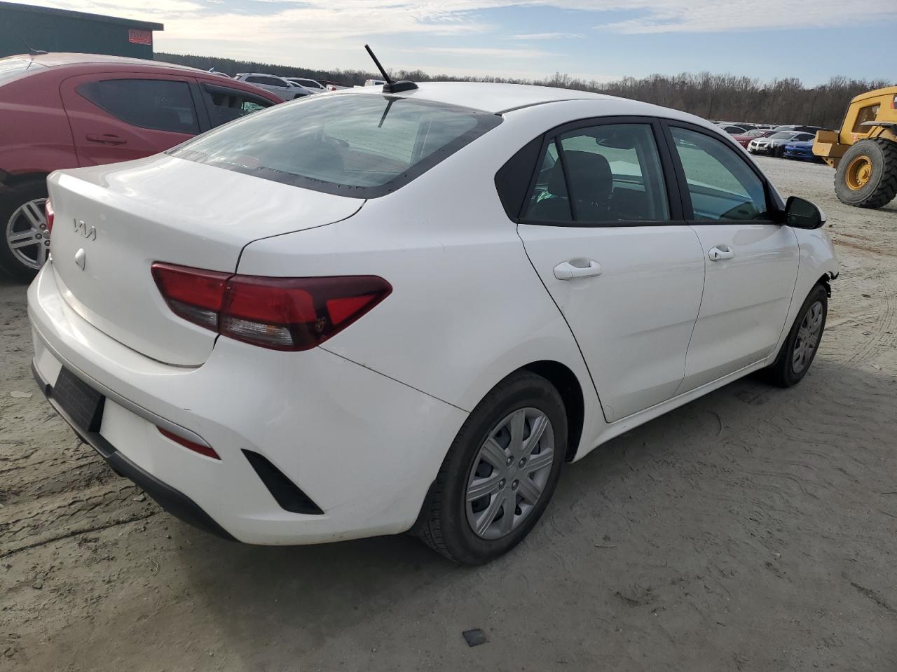 2023 KIA Rio VIN 3KPA24ADXPE520926 Copart auction photo, front end damage thumbnail 3