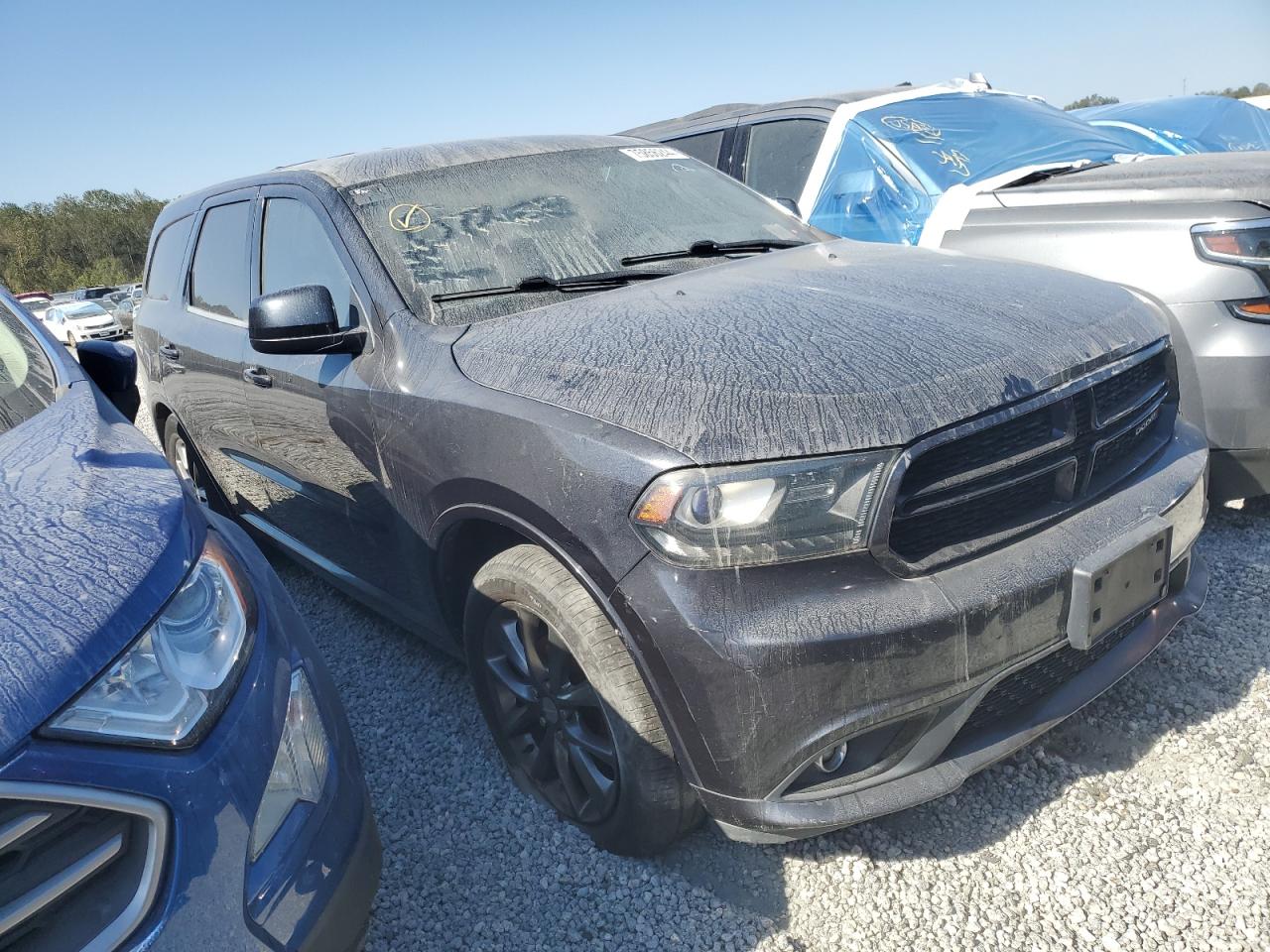 2015 Dodge Durango VIN 1C4RDHAG0FC155936 Copart auction photo, minor dent/scratches damage thumbnail 4
