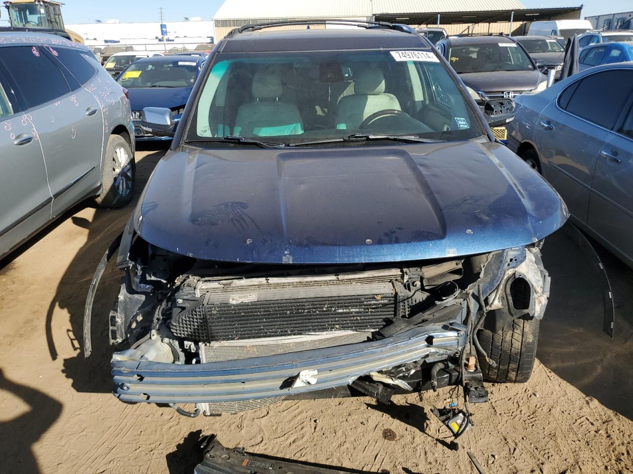2016 Ford Explorer VIN 1FM5K8HT6GGB44940 Copart auction photo, front end damage thumbnail 5