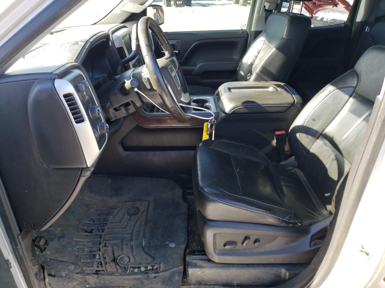 2015 GMC Sierra VIN 1GTV2VEC8FZ393640 Copart auction photo, rear end / front end damage thumbnail 7