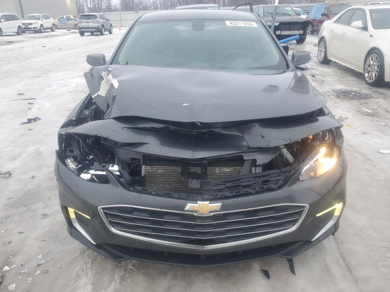 2017 Chevrolet Malibu VIN 1G1ZE5ST0HF137597 Copart auction photo, front end damage thumbnail 5