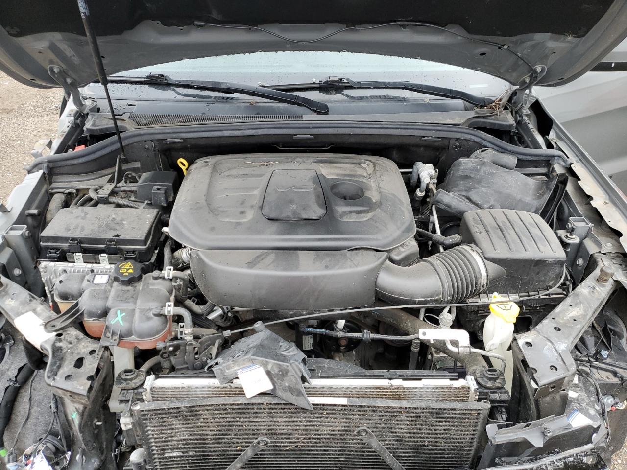 2019 Jeep Grand Cherokee VIN 1C4RJFAG0KC825783 Copart auction photo, front end / side damage thumbnail 12