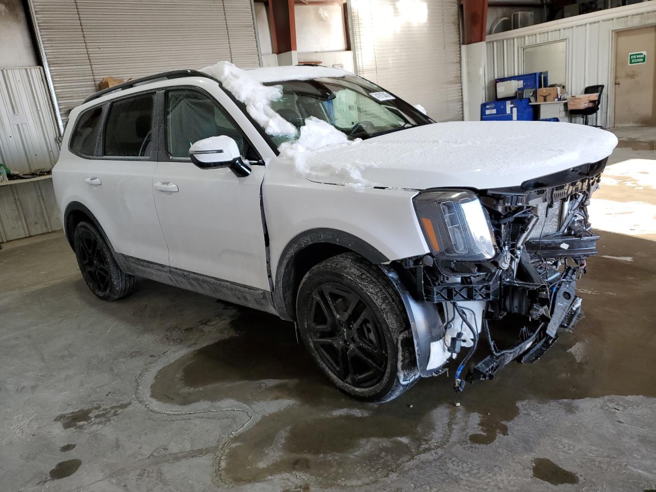 2024 KIA Telluride VIN 5XYP5DGC3RG483384 Copart auction photo, front end damage thumbnail 4