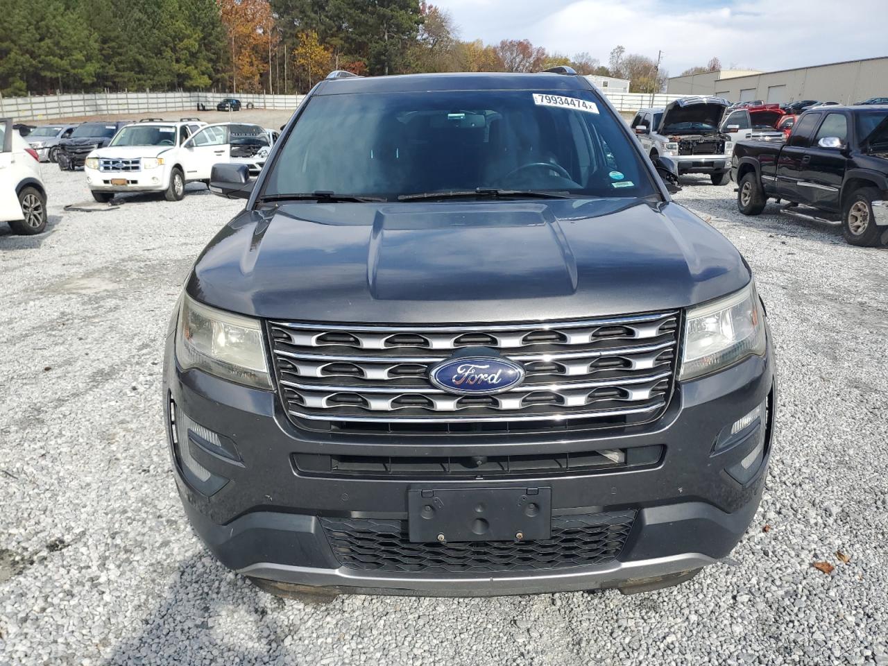 2016 Ford Explorer VIN 1FM5K7F8XGGB49499 Copart auction photo, side / front end damage thumbnail 5
