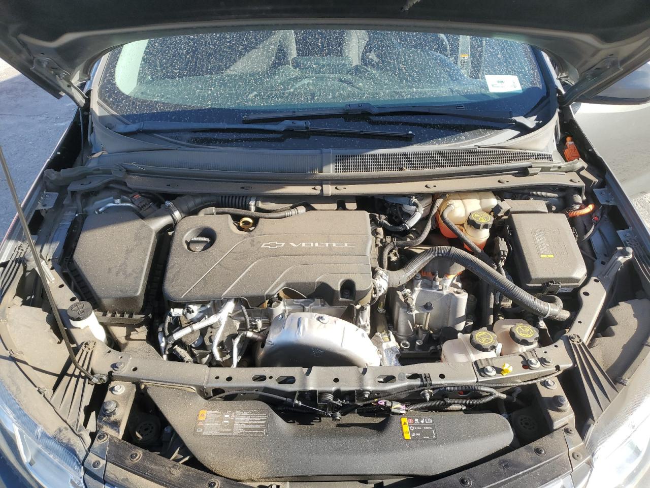 2017 Chevrolet Volt VIN 1G1RC6S54HU126918 Copart auction photo, rear end damage thumbnail 11
