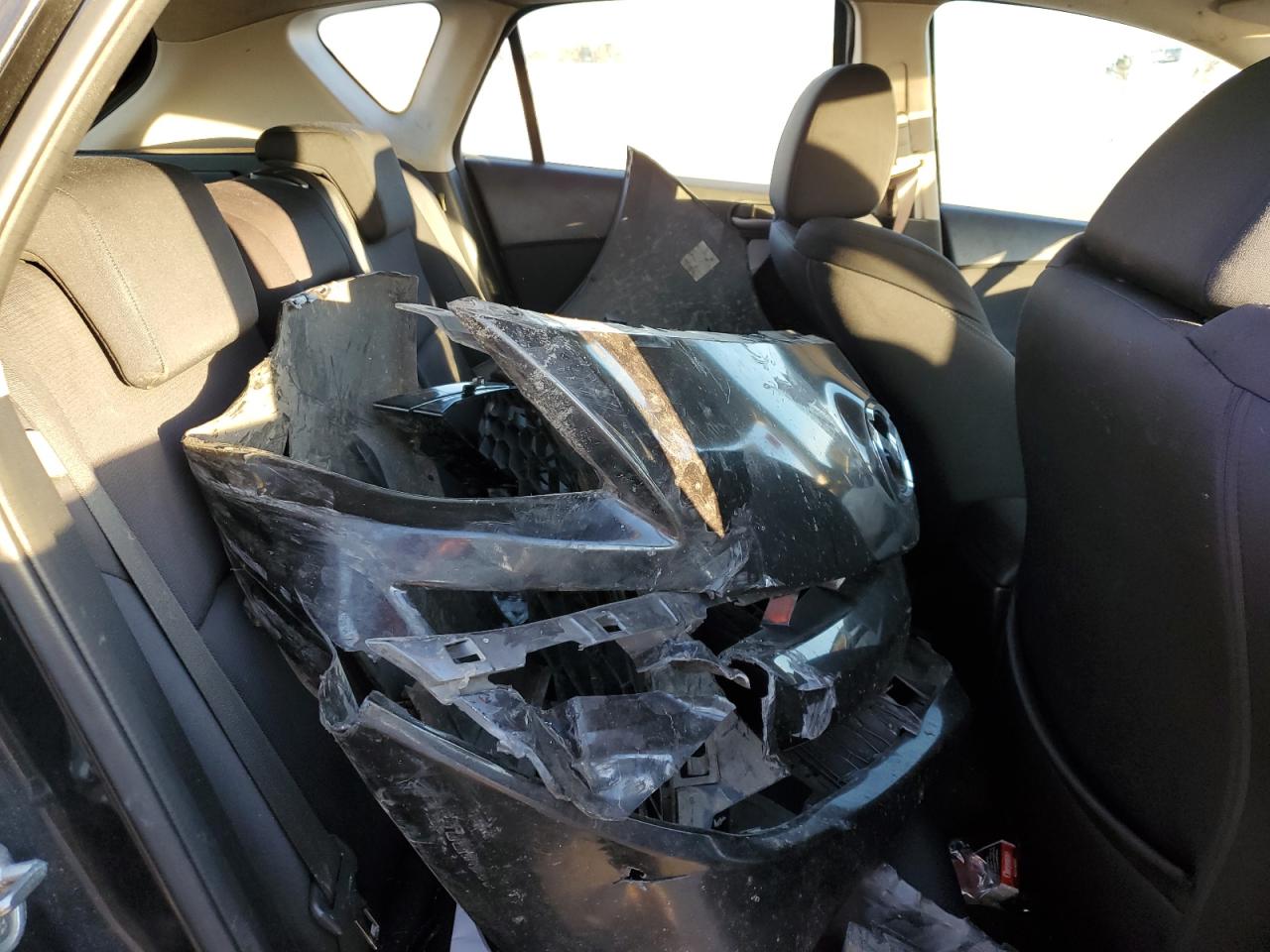 2010 Mazda 3 VIN JM1BL1H59A1262004 Copart auction photo, front end / undercarriage damage thumbnail 10