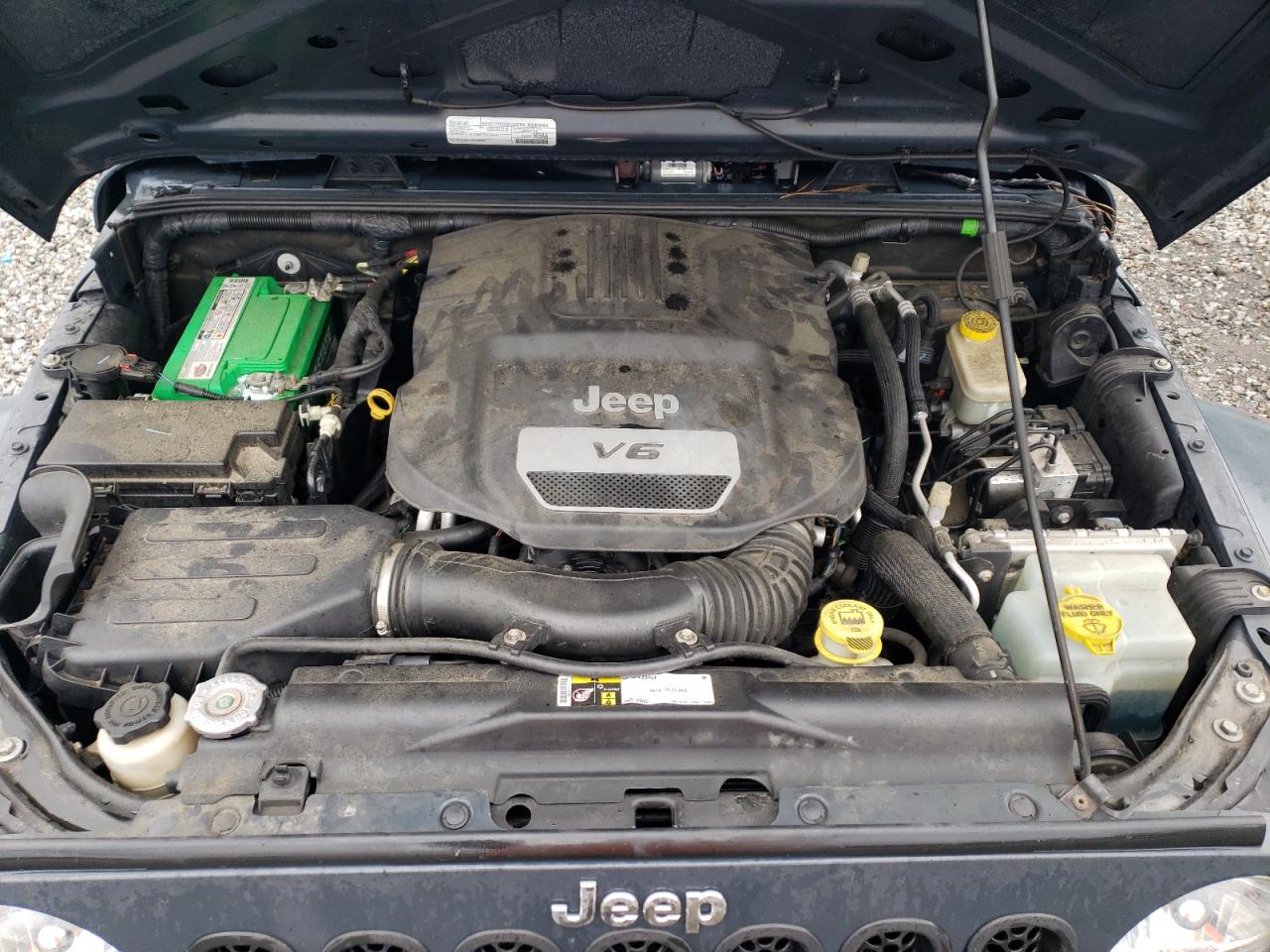 2016 Jeep Wrangler VIN 1C4BJWDG2GL305086 Copart auction photo, frame damage damage thumbnail 12