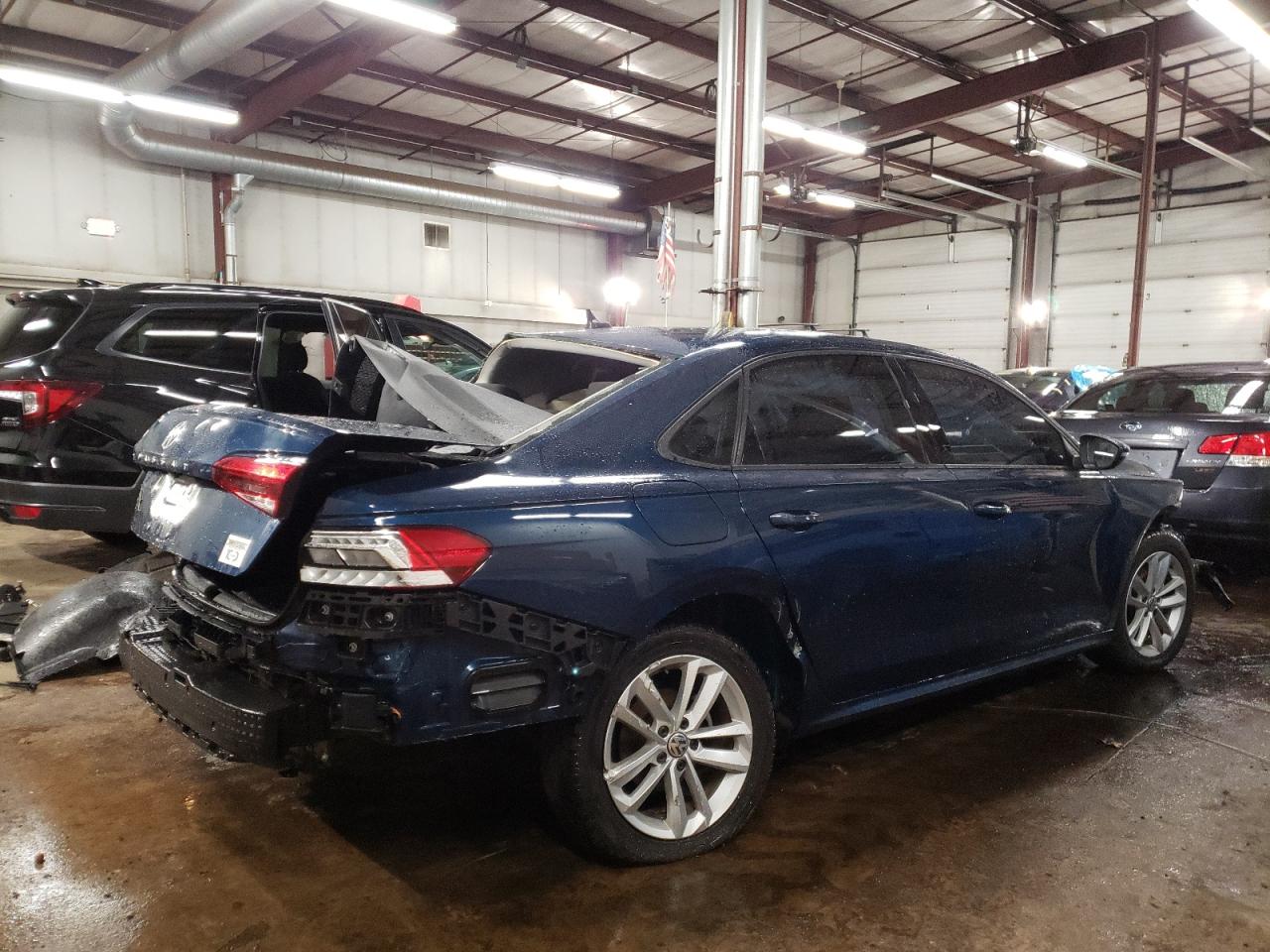 2021 Volkswagen Passat VIN 1VWAA7A32MC015281 Copart auction photo, all over damage thumbnail 3