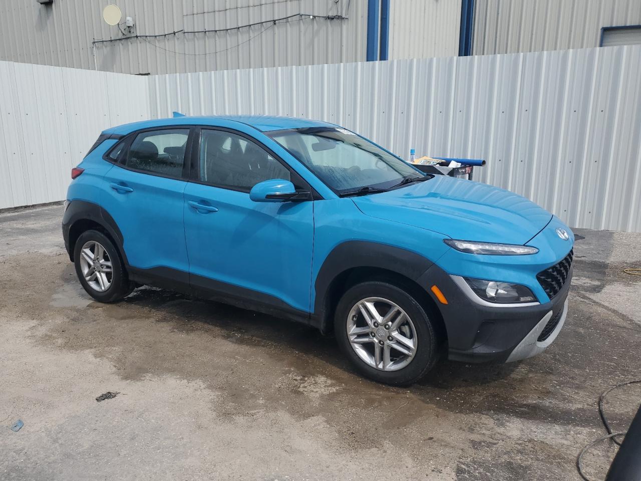 2022 Hyundai Kona VIN KM8K22AB1NU850584 Copart auction photo, mechanical damage thumbnail 4