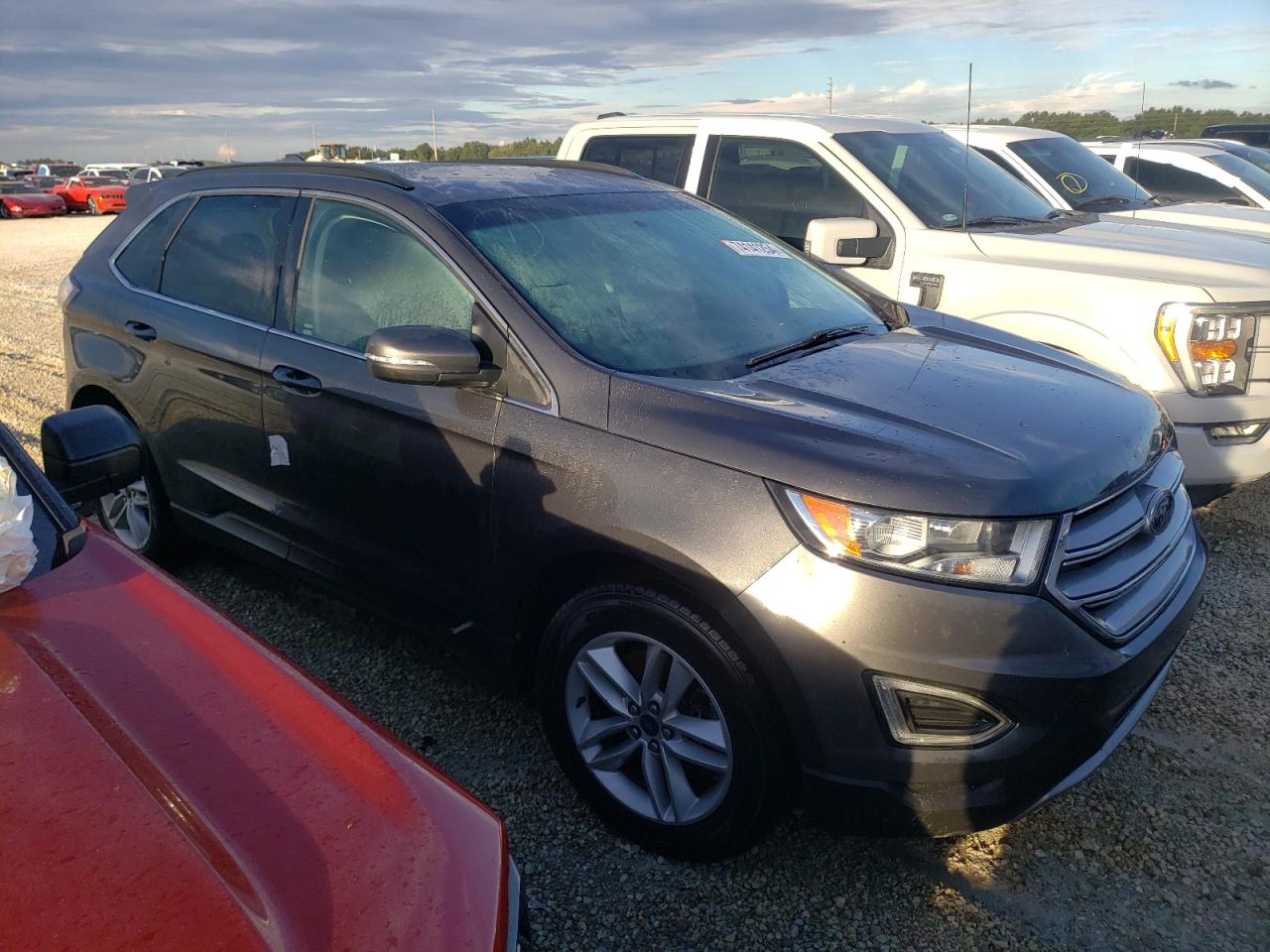 2018 Ford Edge VIN 2FMPK4J91JBB98712 Copart auction photo, water/flood damage thumbnail 4