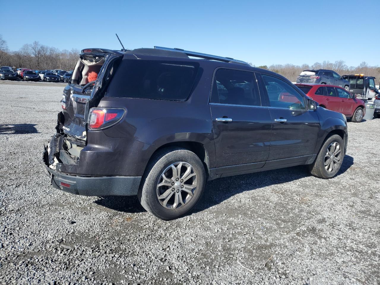 2015 GMC Acadia VIN 1GKKVRKD3FJ387780 Copart auction photo, rear end / minor dent/scratches damage thumbnail 3