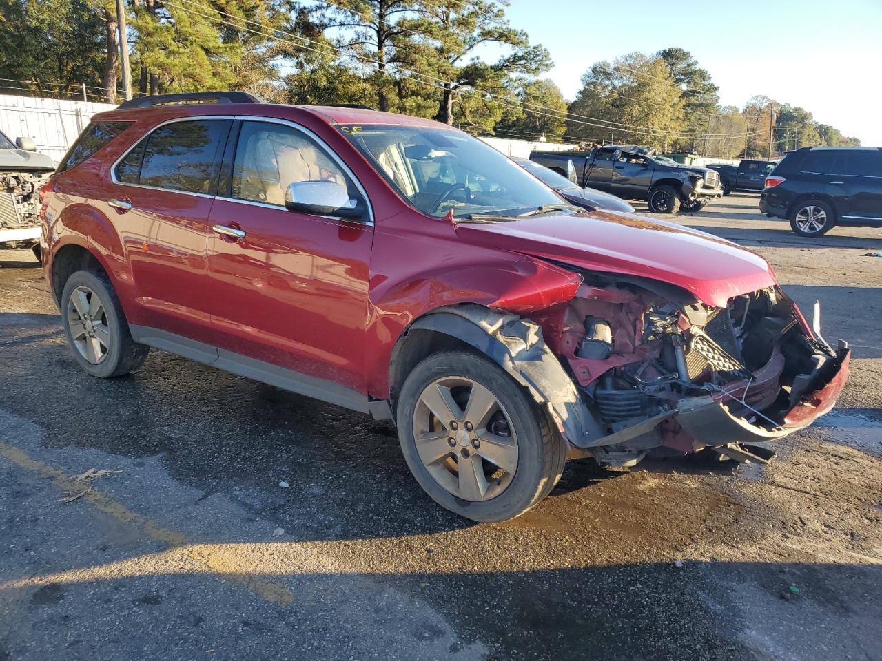 2015 Chevrolet Equinox VIN 2GNALBEK1F1109816 Copart auction photo, front end damage thumbnail 4
