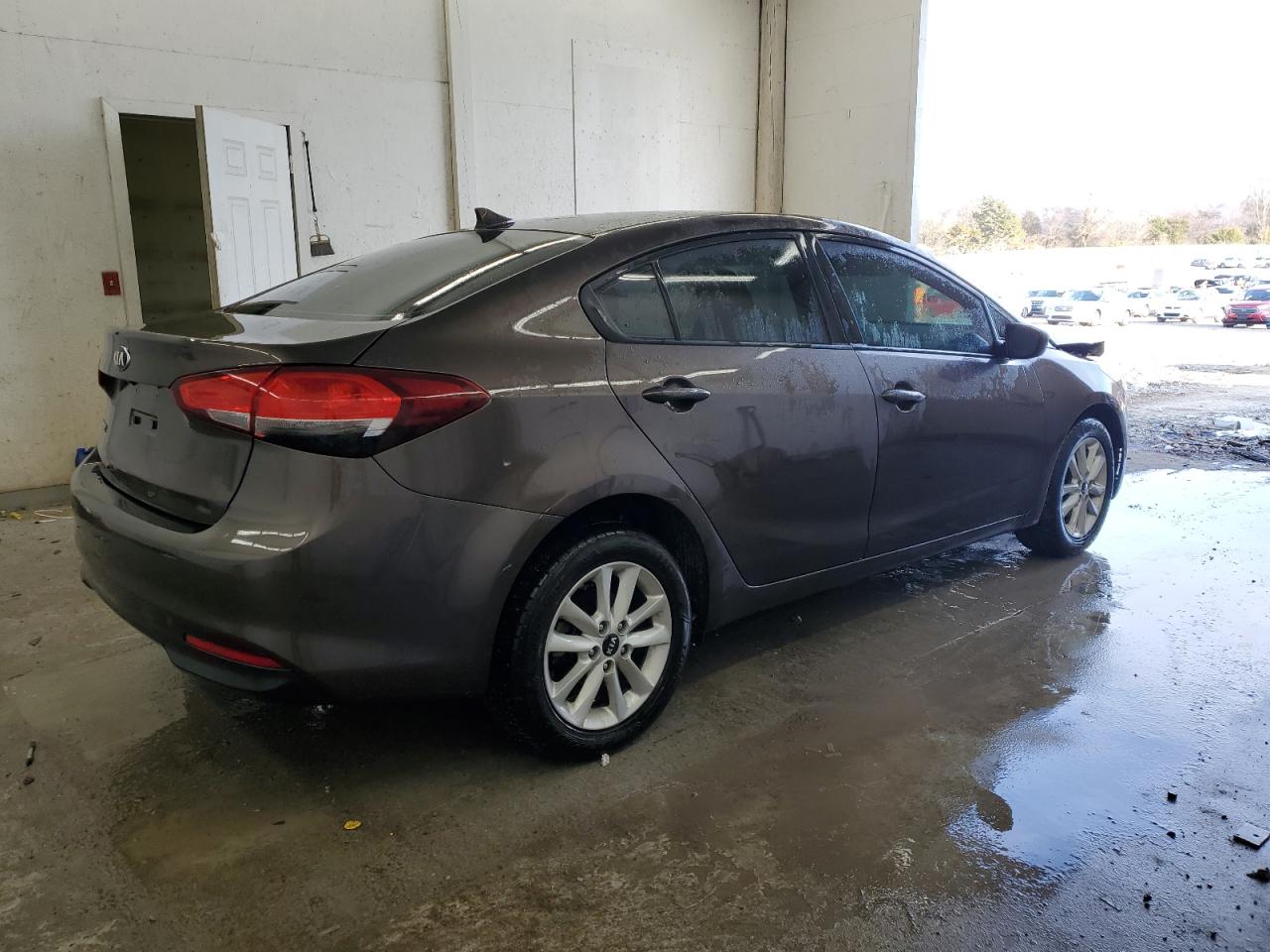 2017 KIA Forte VIN 3KPFL4A70HE080116 Copart auction photo, front end / minor dent/scratches damage thumbnail 3