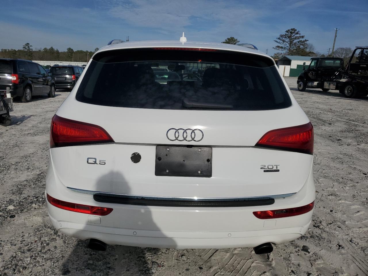2016 Audi Q5 VIN WA1L2AFP8GA143911 Copart auction photo, front end damage thumbnail 6