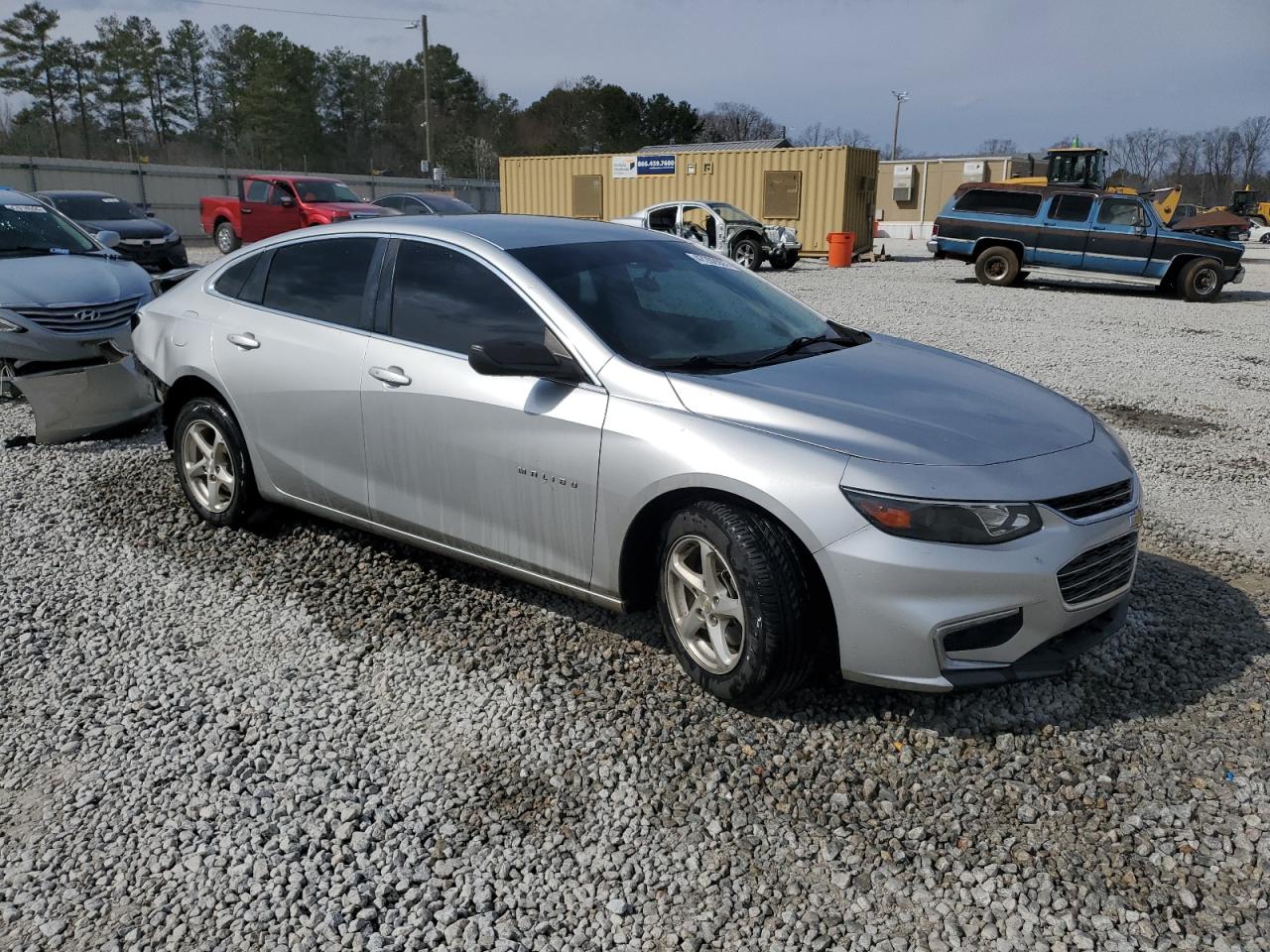 2018 Chevrolet Malibu VIN 1G1ZB5ST1JF209406 Copart auction photo, rear end damage thumbnail 4
