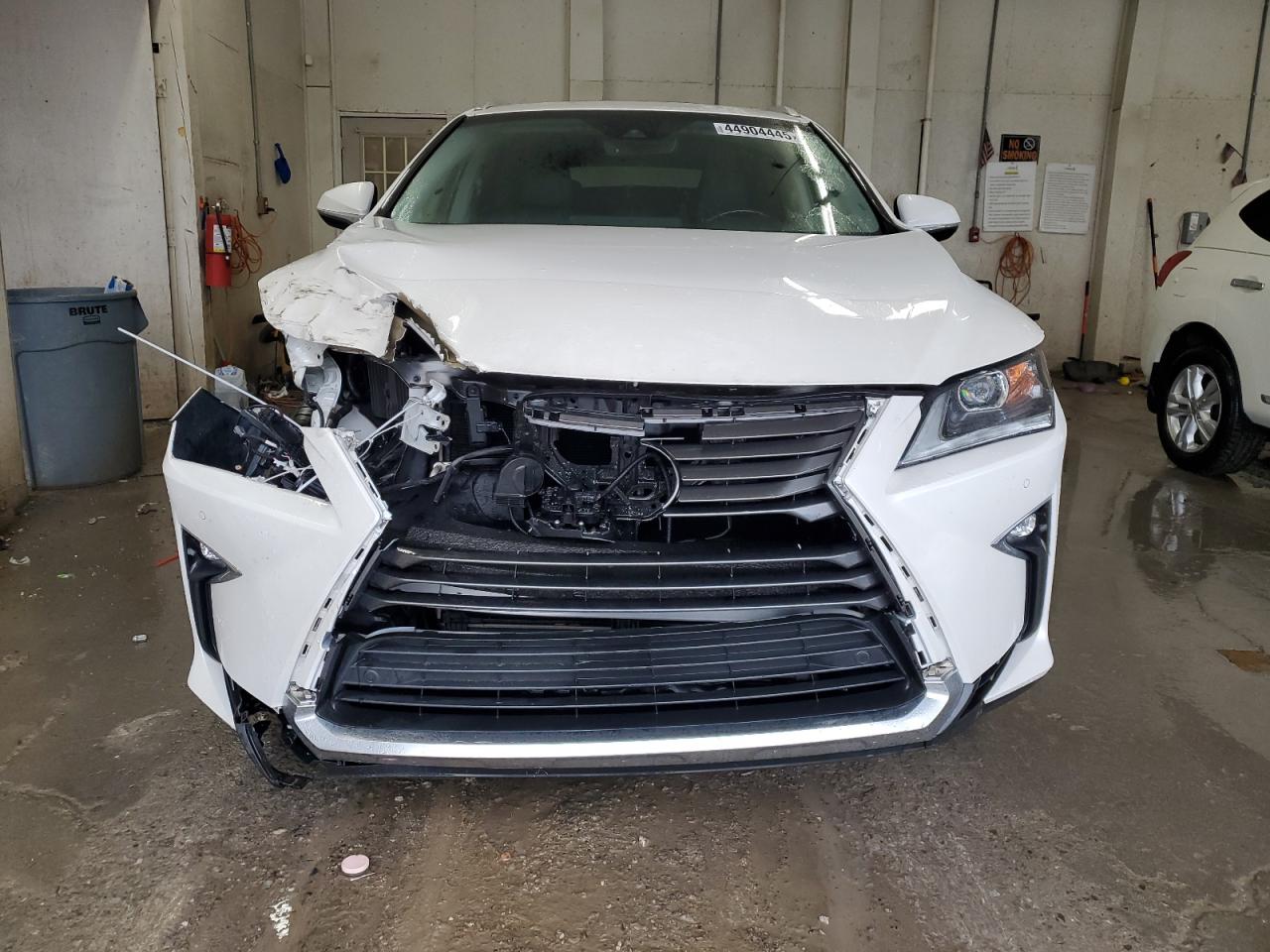 2018 Lexus RX VIN 2T2ZZMCA3JC093978 Copart auction photo, front end / undercarriage damage thumbnail 5