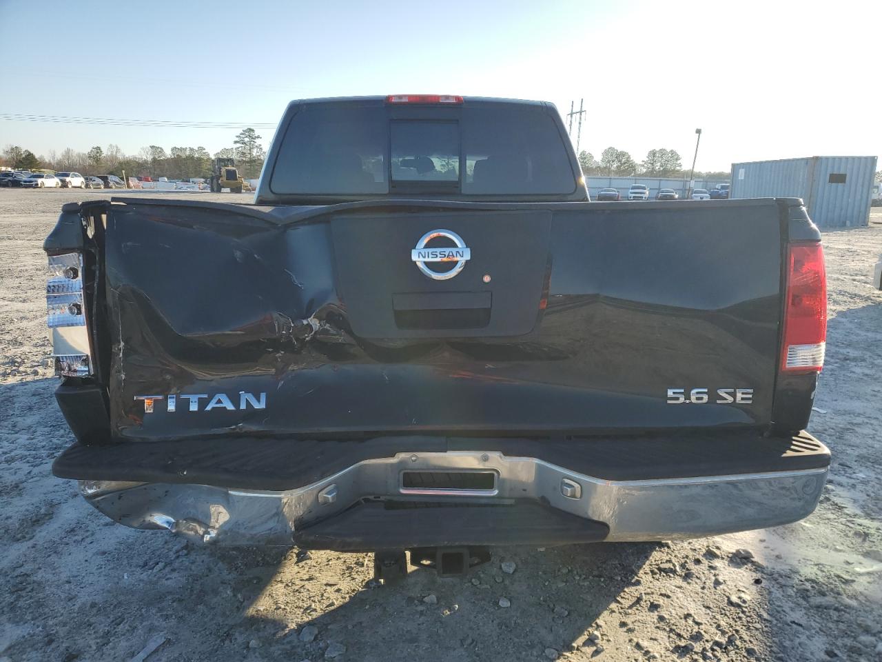 2005 Nissan Titan VIN 1N6BA06A95N571063 Copart auction photo, rear end damage thumbnail 6