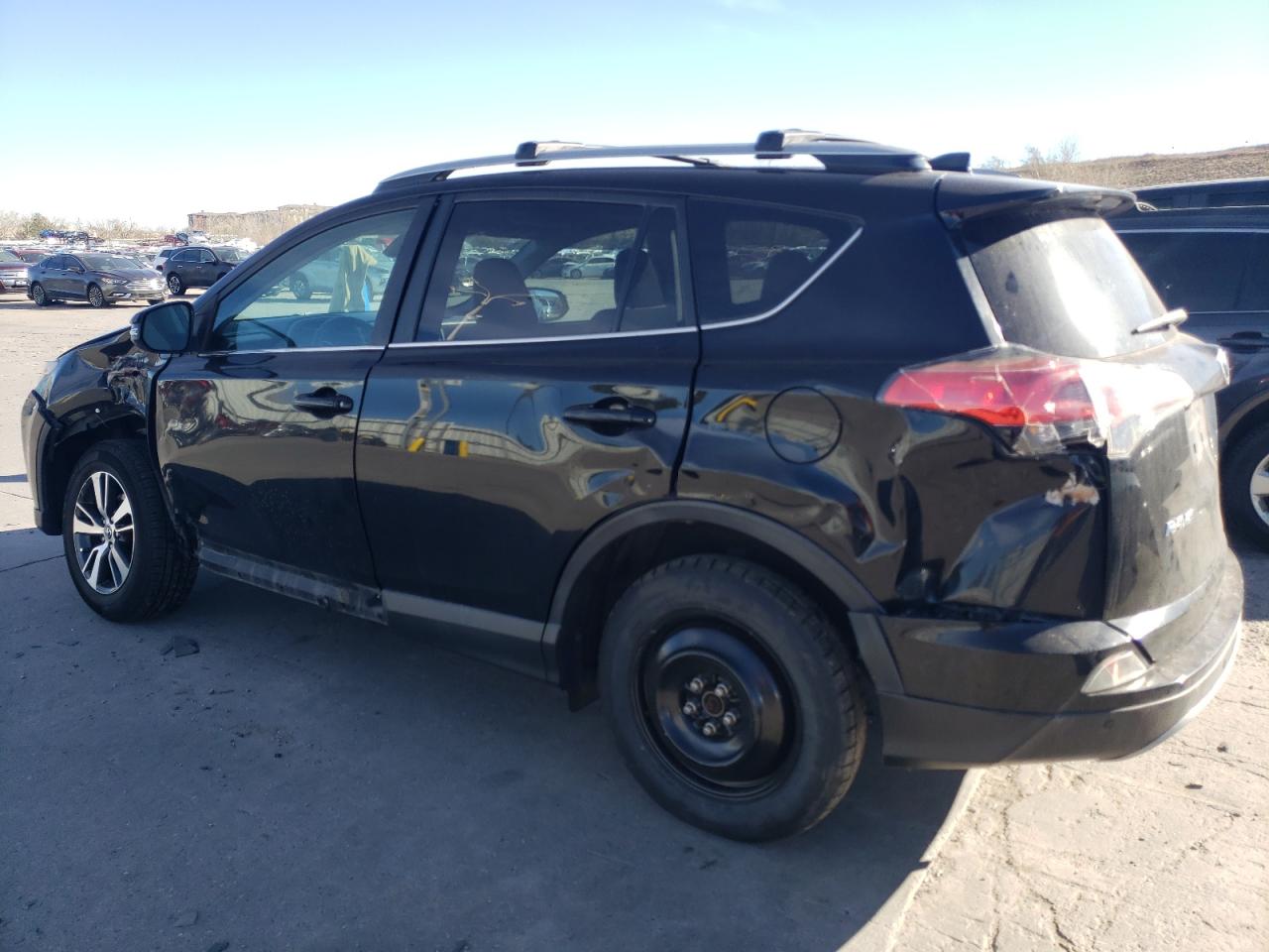 2018 Toyota RAV 4 VIN 2T3RFREVXJW741512 Copart auction photo, rear end / front end damage thumbnail 2