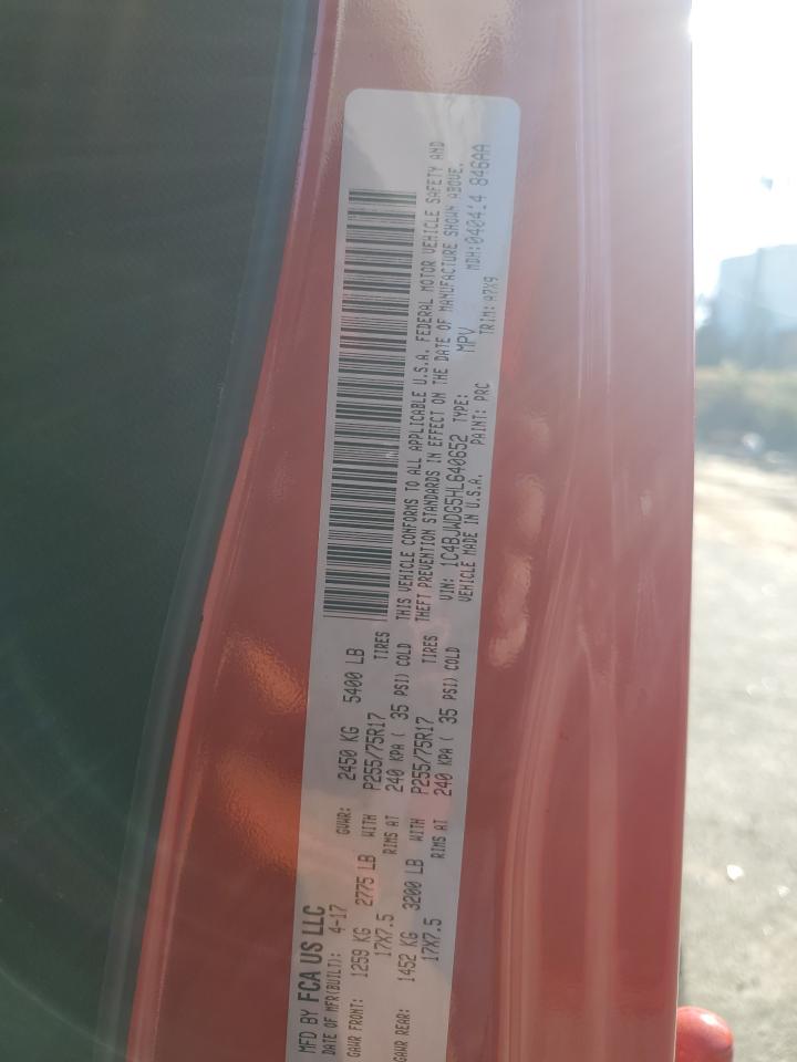 2017 Jeep Wrangler VIN 1C4BJWDG5HL640652 Copart auction photo, front end damage thumbnail 12