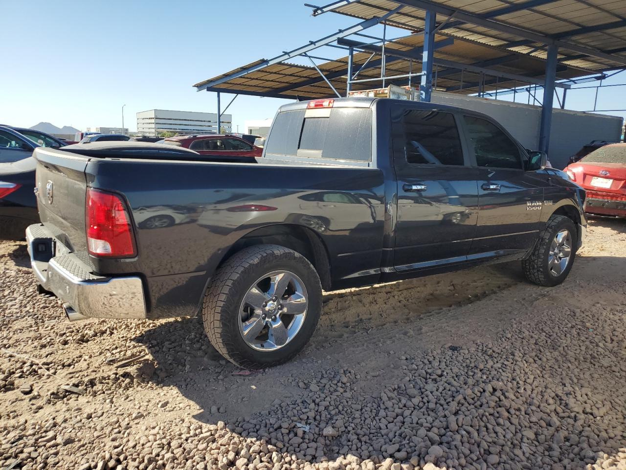 2017 RAM 1500 VIN 1C6RR6TT1HS730349 Copart auction photo, vandalism damage thumbnail 3