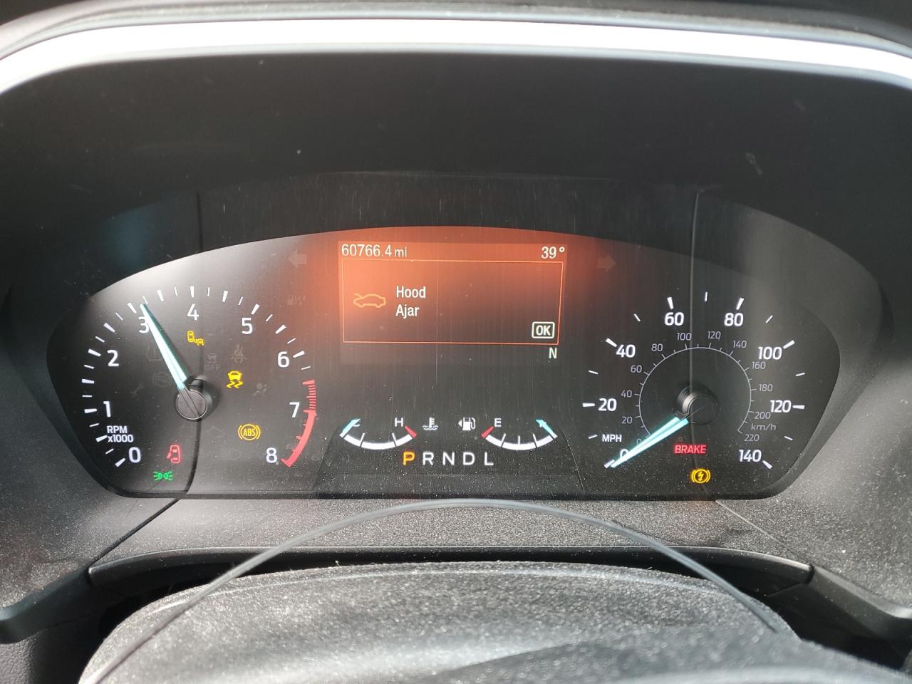 2020 Ford Escape VIN 1FMCU9G6XLUB64560 Copart auction photo, front end damage thumbnail 9