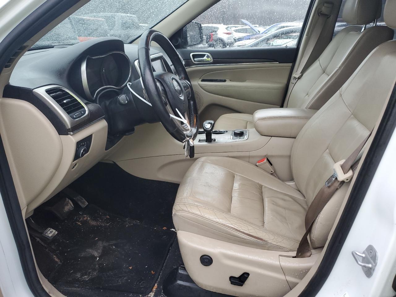 2014 Jeep Grand Cherokee VIN 1C4RJFBG9EC335085 Copart auction photo, side / front end damage thumbnail 7