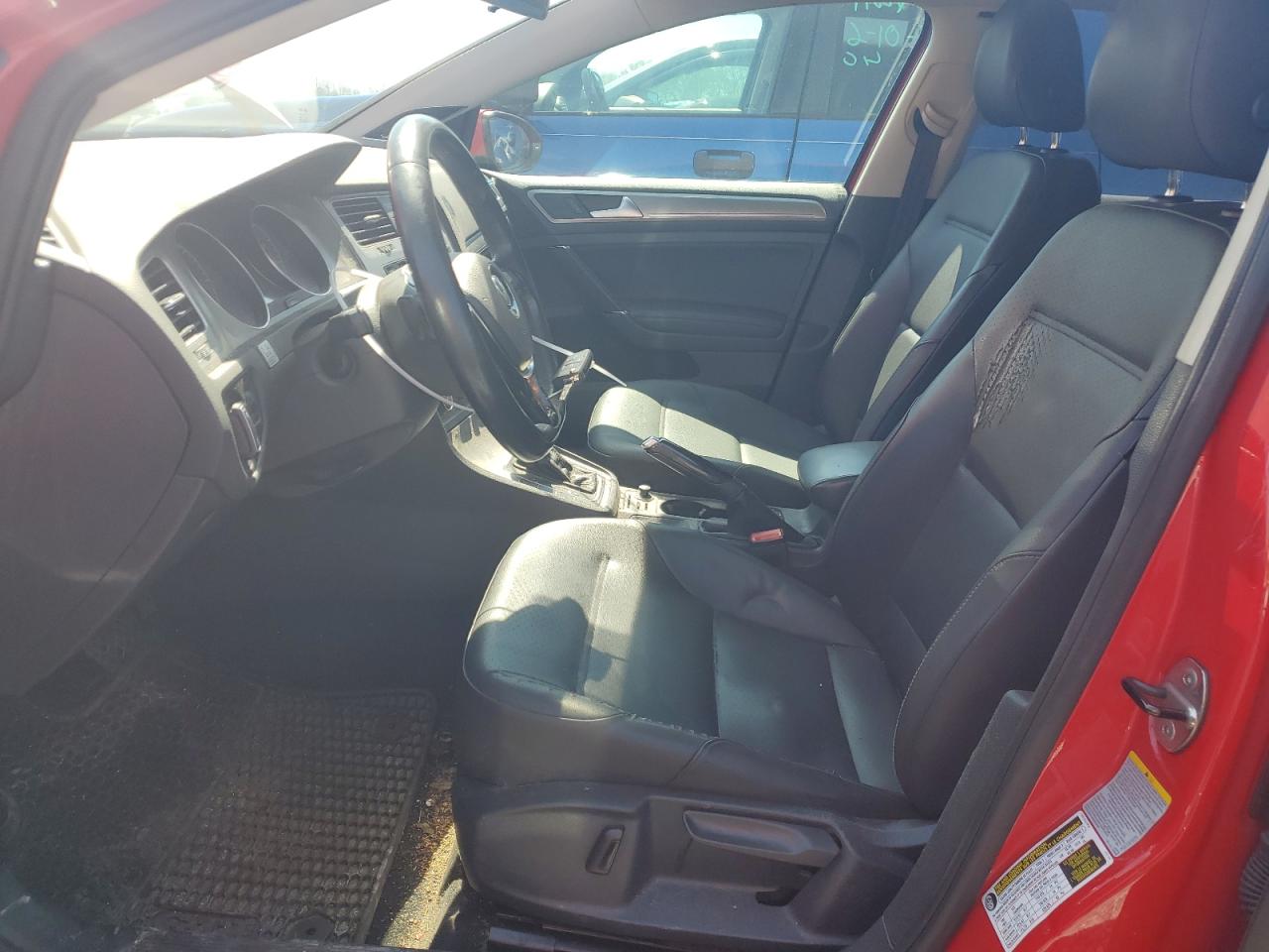 2015 Volkswagen Golf VIN 3VW2A7AU2FM042091 Copart auction photo, front end damage thumbnail 7