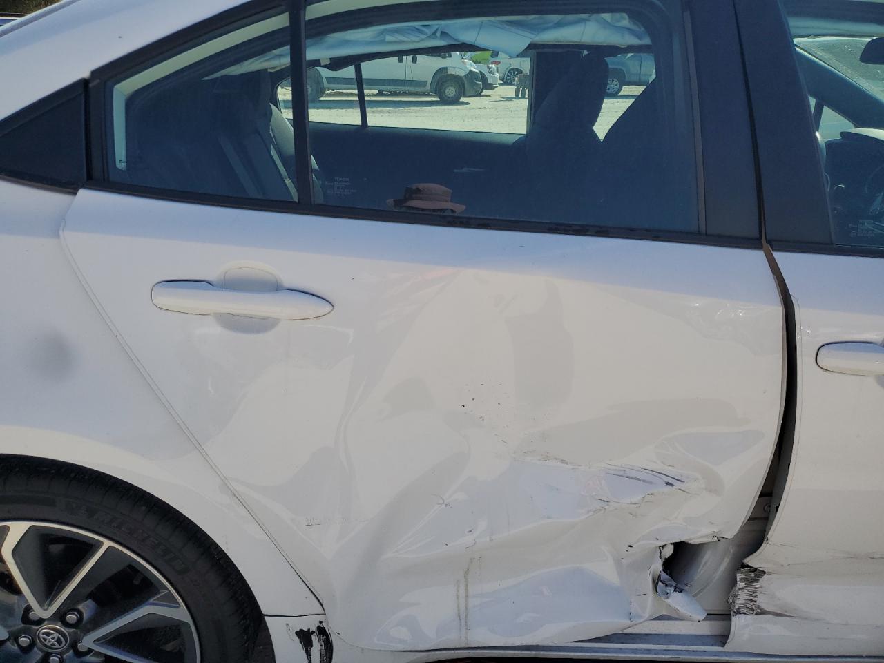 2021 Toyota Corolla VIN 5YFS4MCE1MP061154 Copart auction photo, all over damage thumbnail 10