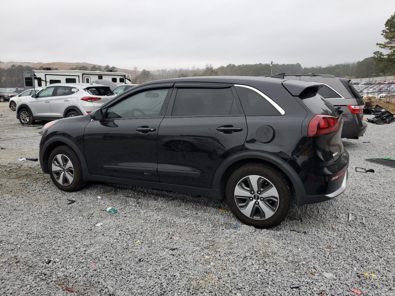 2018 KIA Niro VIN KNDCB3LC3J5203175 Copart auction photo, mechanical / front end damage thumbnail 2