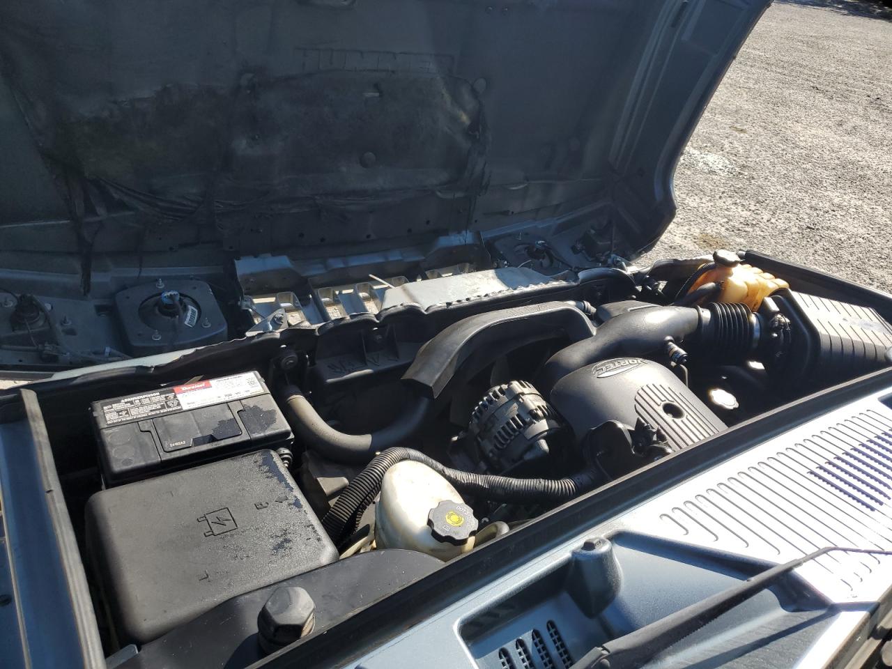 2007 Hummer H2 VIN 5GRGN22U87H100434 Copart auction photo, rear end damage thumbnail 11