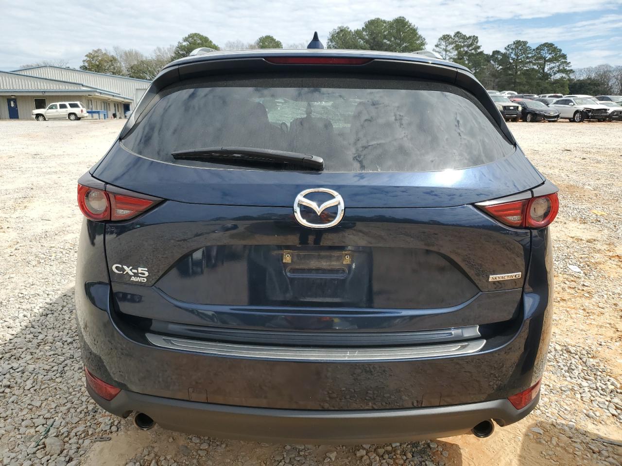 2021 Mazda CX-5 VIN JM3KFBDM1M1494375 Copart auction photo, side / front end damage thumbnail 6