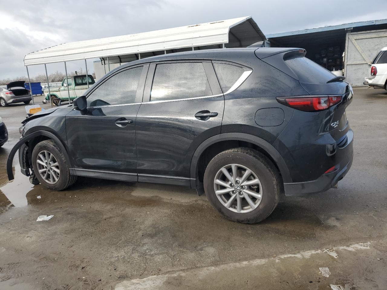 2022 Mazda CX-5 VIN JM3KFBAM3N0557875 Copart auction photo, front end damage thumbnail 2