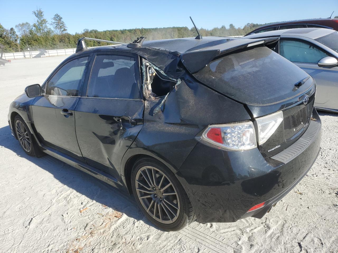 2012 Subaru WRX VIN JF1GR7E65CG217068 Copart auction photo, top/roof damage thumbnail 2