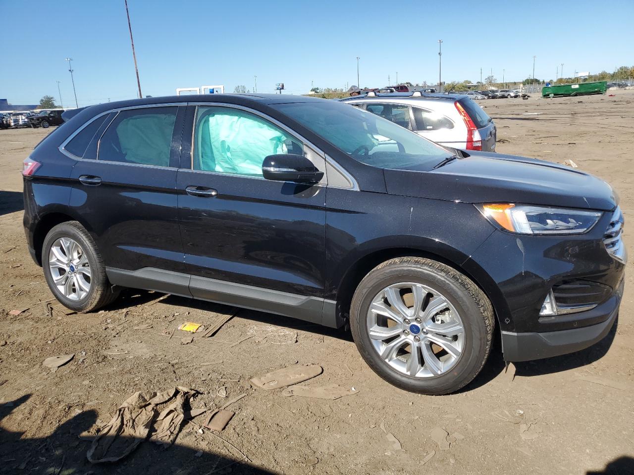 2020 Ford Edge VIN 2FMPK4K96LBB64301 Copart auction photo, side damage thumbnail 4