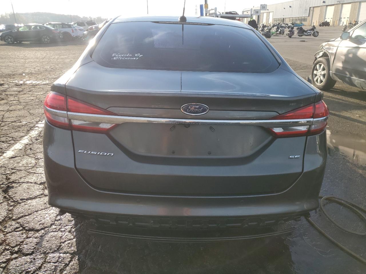 2017 Ford Fusion VIN 3FA6P0H75HR164126 Copart auction photo, side damage thumbnail 6