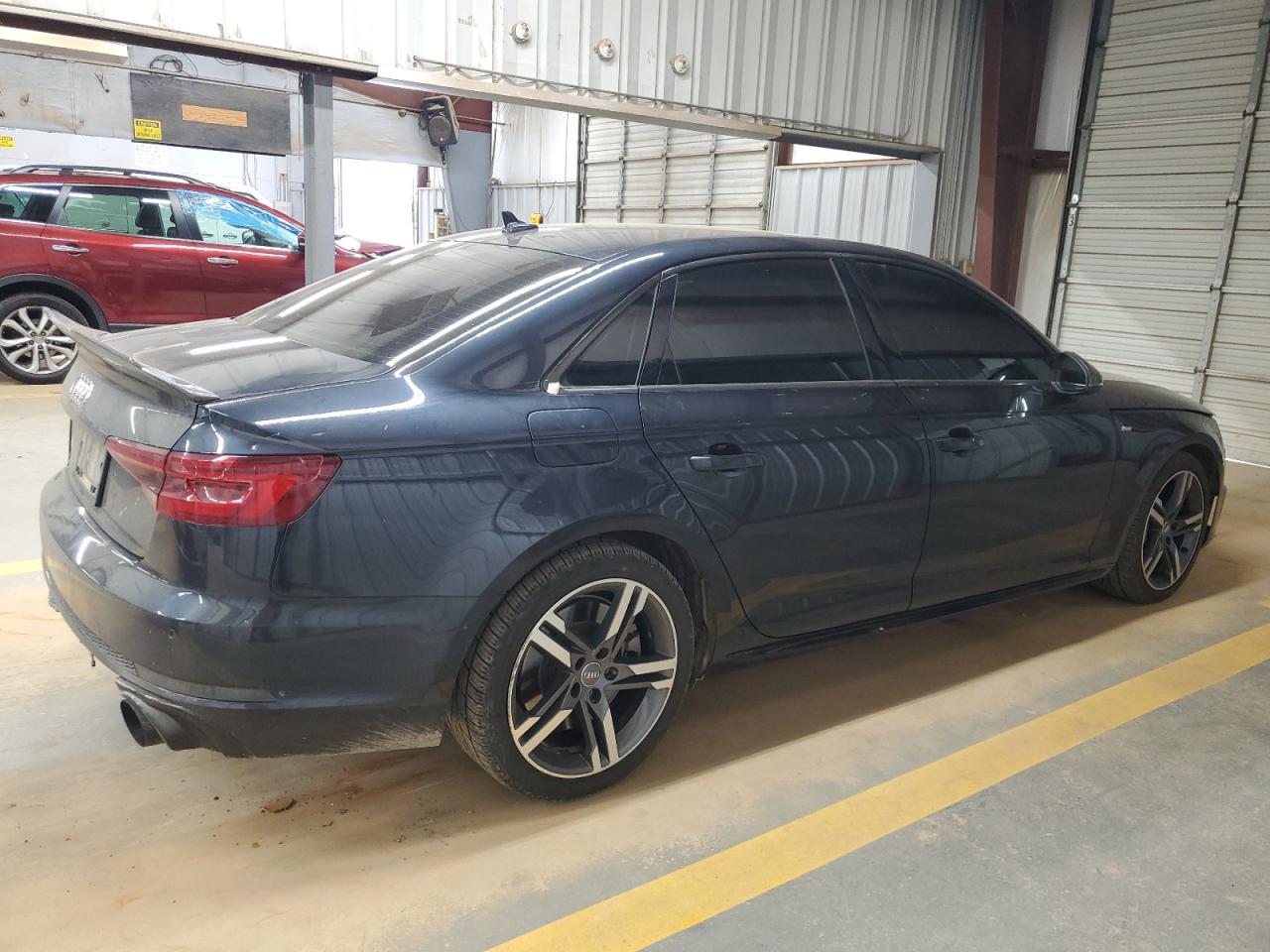 2018 Audi A4 VIN WAUENAF49JA158935 Copart auction photo, front end damage thumbnail 3