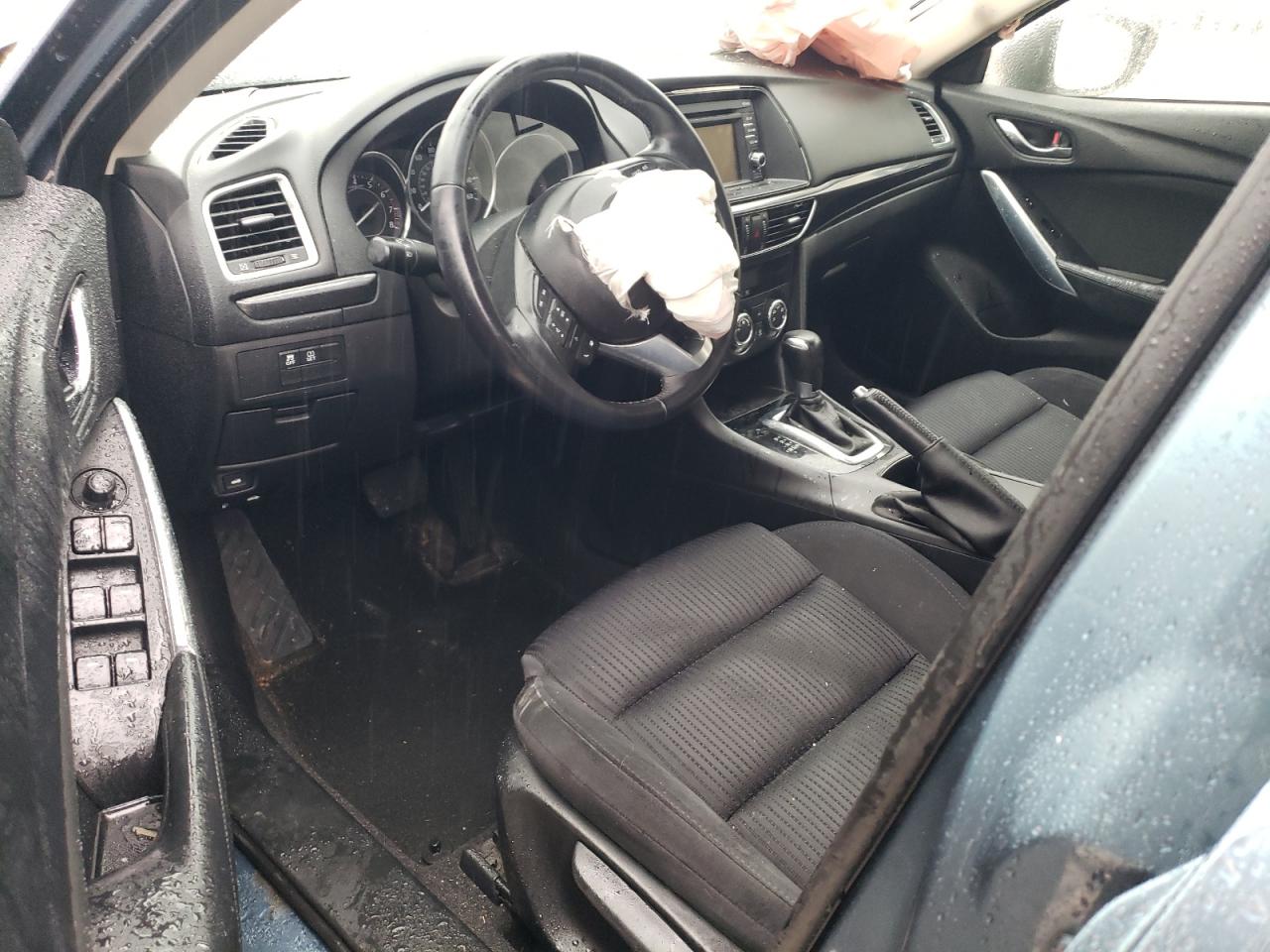 2015 Mazda 6 VIN JM1GJ1U54F1200194 Copart auction photo, front end / side damage thumbnail 8