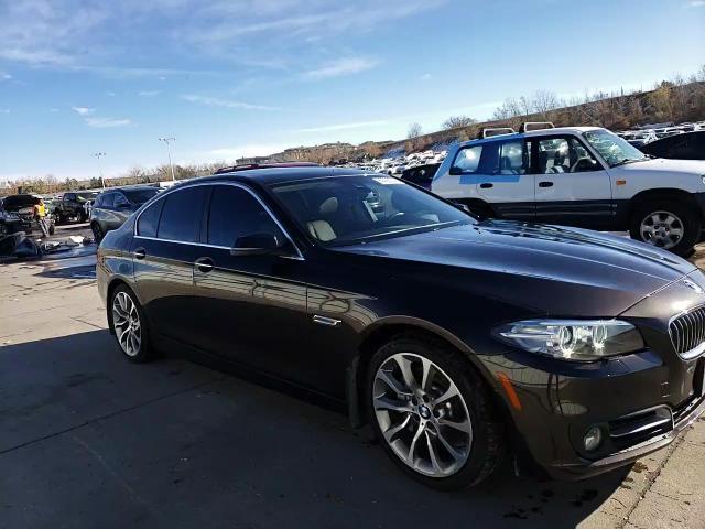 2016 BMW 5er VIN WBA5B3C52GG261086 Copart auction photo, hail / minor dent/scratches damage thumbnail 13
