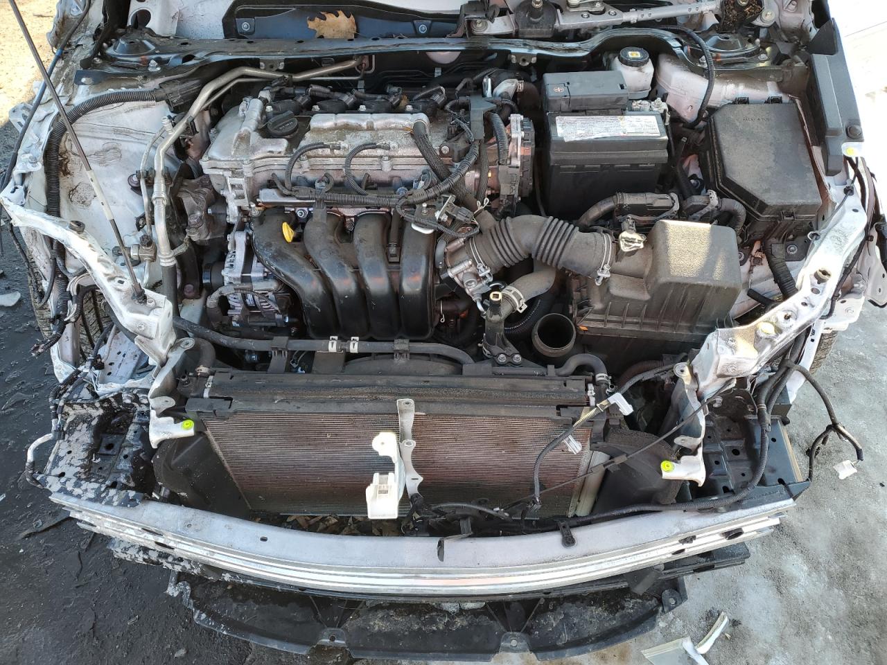 2022 Toyota Corolla VIN JTDEPMAE0N3032441 Copart auction photo, all over damage thumbnail 11