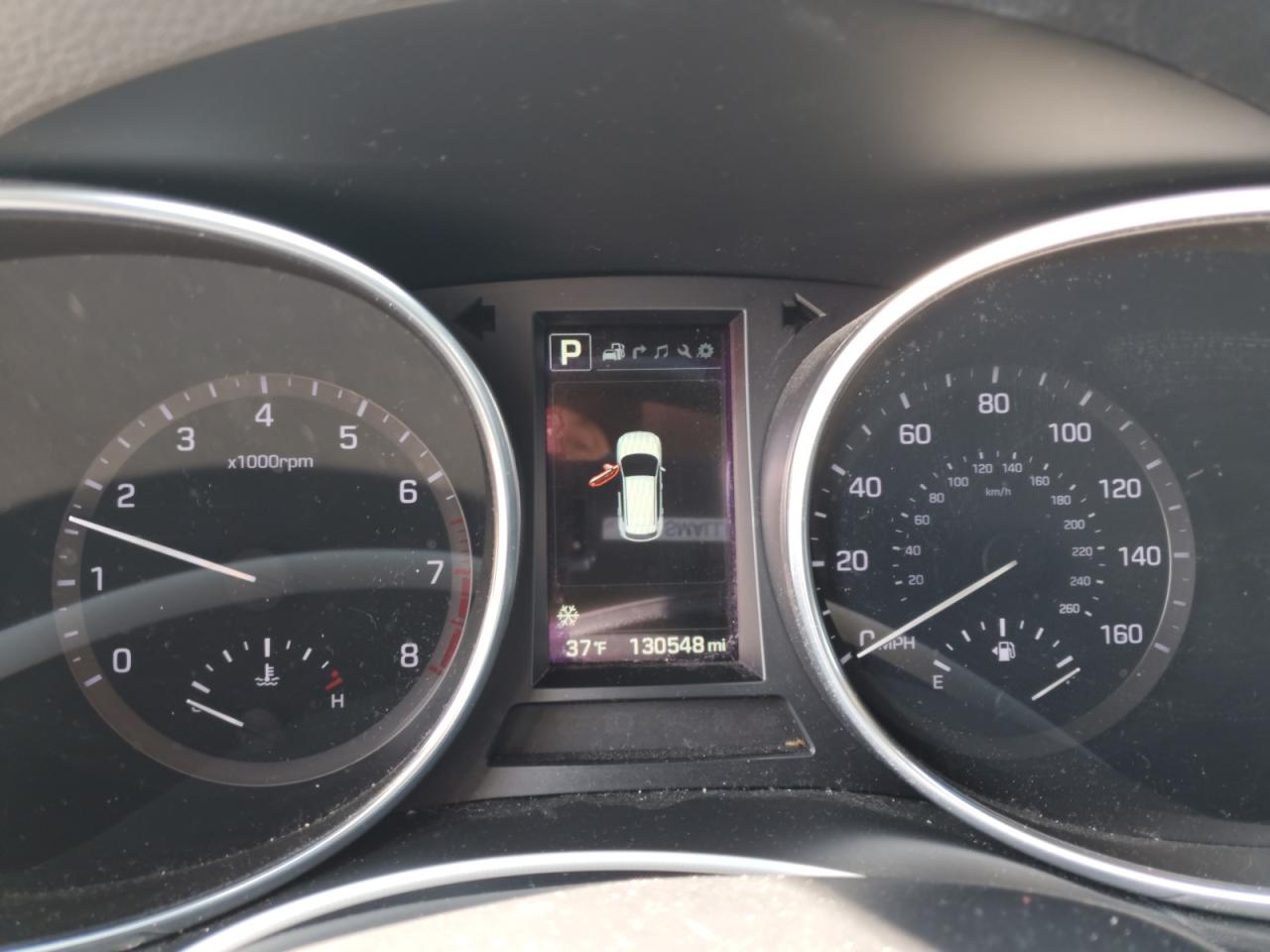 2017 Hyundai Santa Fe VIN 5XYZW4LA3HG452130 Copart auction photo, normal wear damage thumbnail 9