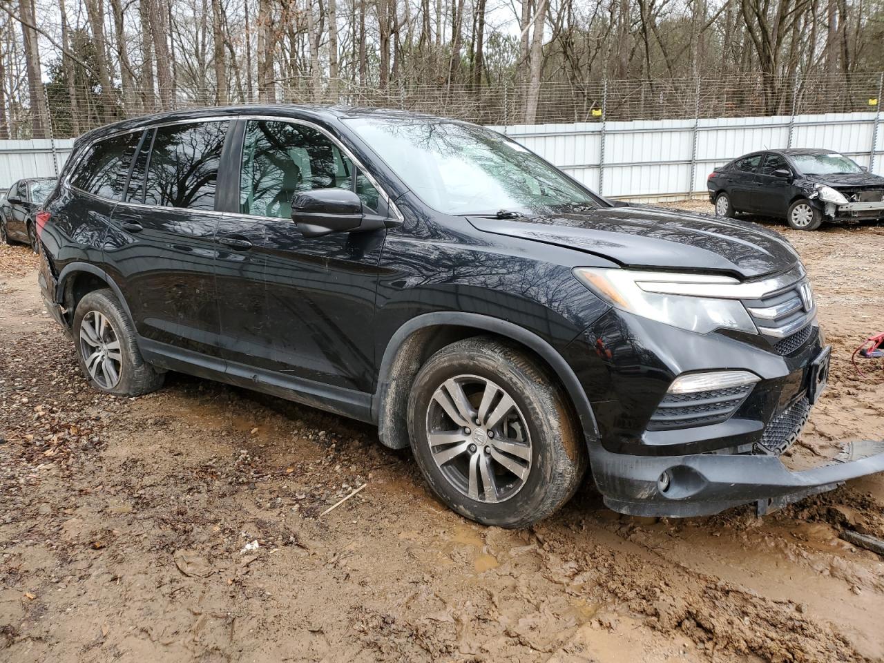 2016 Honda Pilot VIN 5FNYF6H54GB005718 Copart auction photo, all over damage thumbnail 4