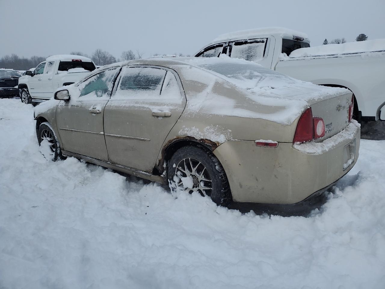 2011 Chevrolet Malibu VIN 1G1ZC5EU5BF110512 Copart auction photo, front end / burn - engine damage thumbnail 2